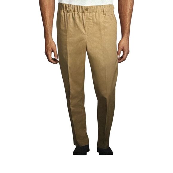 Lands’ End Elastic Waist Pull-On Chino - Picture 3 of 6